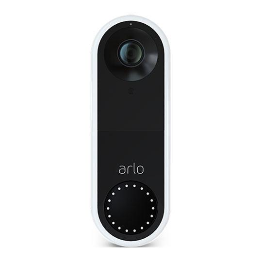 Arlo Wired Video Doorbell 2K HDR Hard Wired to replace exsisting Doorbell White/Black