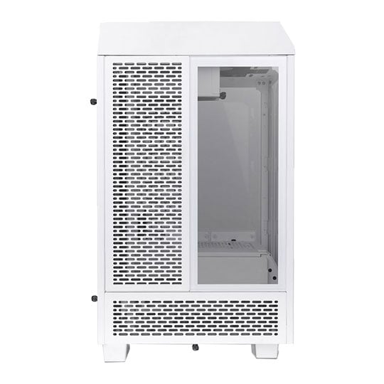 Thermaltake The Tower 100 White Mini-ITX Chassis Tempered Glass PC Gaming Case : image 3