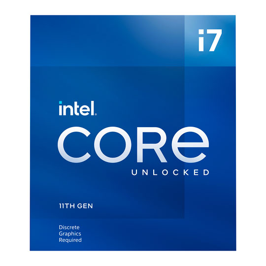 Intel 8 Core i7 11700KF Rocket Lake CPU/Processor