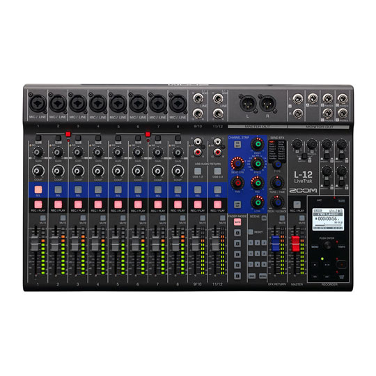 (Open Box) Zoom - 'LiveTrak L-12' Mixing Desk : image 4