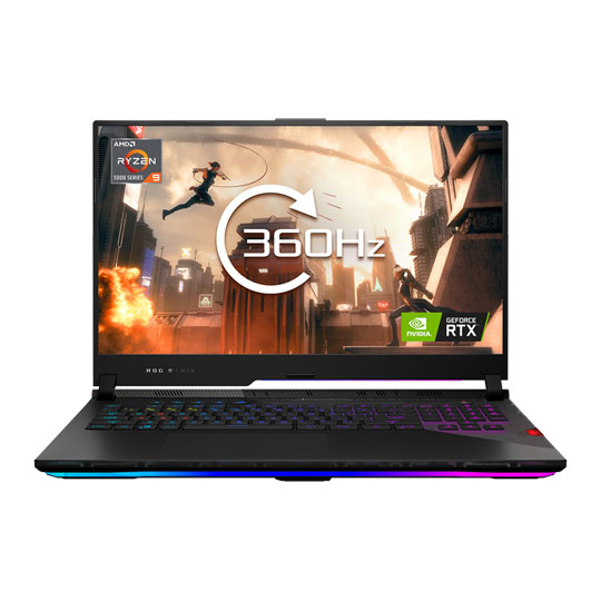 ASUS ROG Strix SCAR 17" Full HD IPS 360Hz RTX 3080 Ampere Gaming Laptop : image 1