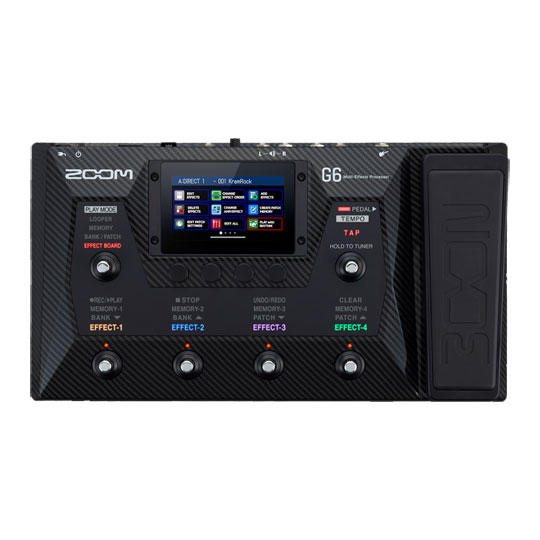 Zoom - 'G6' Guitar Multi-Effects Processor