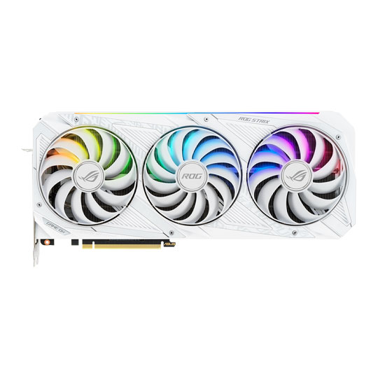 ASUS NVIDIA GeForce RTX 3090 24GB ROG Strix White OC Edition Ampere Graphics Card : image 2