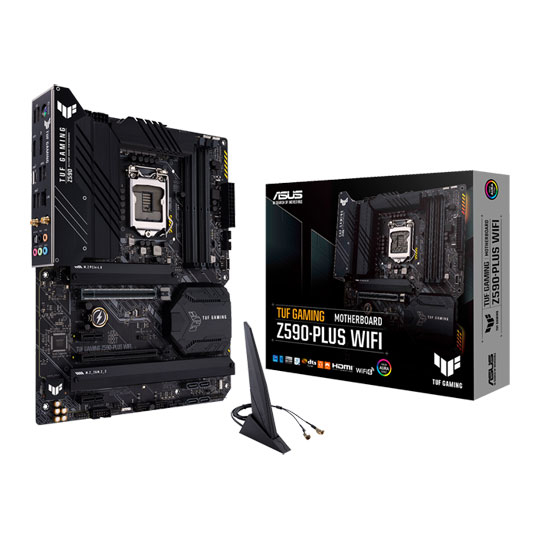 ASUS Intel Z590 TUF GAMING Z590-PLUS WIFI ATX Motherboard : image 1