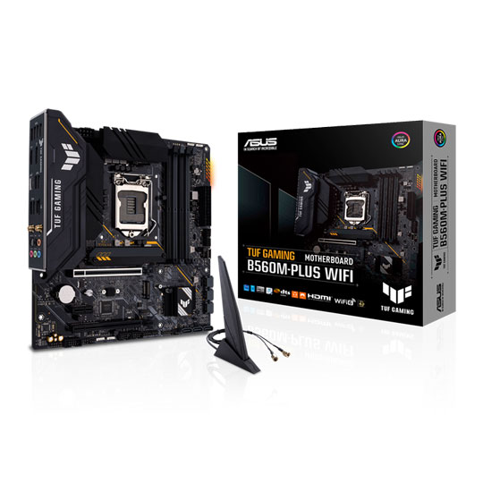 ASUS TUF GAMING B560M-PLUS WIFI Intel B560 PCIe 4.0 mATX