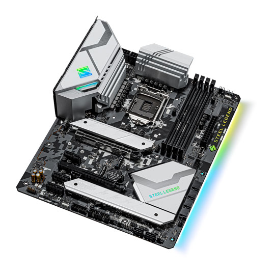 ASRock Intel Z590 Steel Legend ATX Motherboard LN114124 - 90