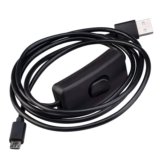 Akasa 1.5M USB to Micro-B with Power Switch : image 3