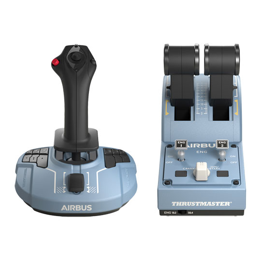 Thrustmaster TCA Officer Pack Airbus Edition Joystick and Throttle (2022) : image 3