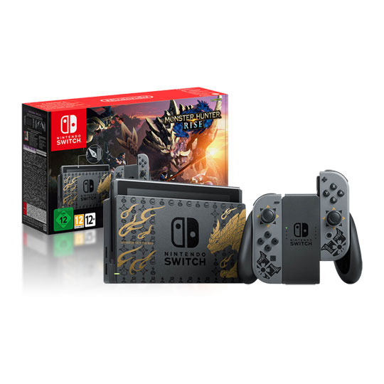 Hunter Rise Edition Monster Hunter Switch Console Target Rise