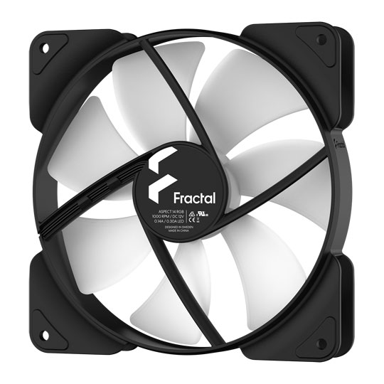 Fractal Designs Aspect 14 aRGB 3-pin Cooling Fan 3 Pack : image 4
