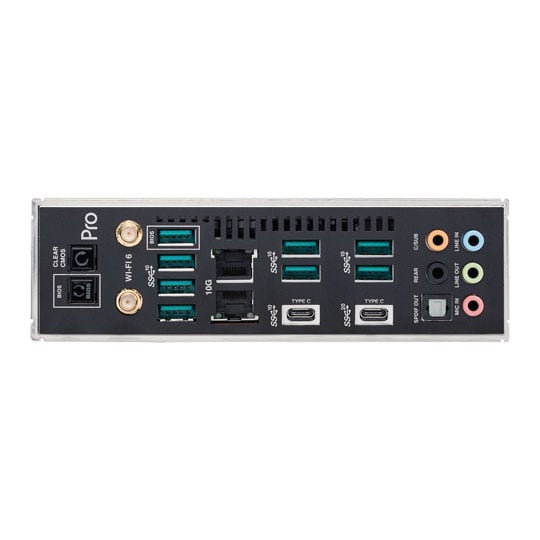 ASUS AMD Threadripper Pro WS WRX80E-SAGE SE WIFI PCIe 4.0 eATX Motherboard : image 4