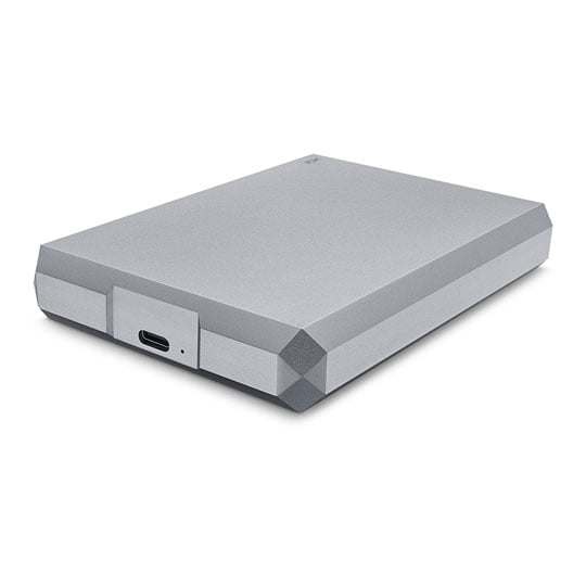 LaCie Mobile 4TB External Portable USB-C/A Gen 1 Hard Drive/HDD - Space Grey : image 1