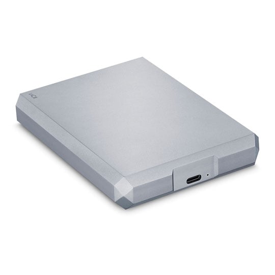 LaCie Mobile 4TB External Portable USB-C/A Gen 1 Hard Drive/HDD - Space Grey : image 2