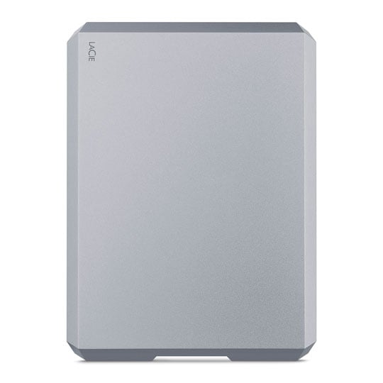LaCie Mobile 4TB External Portable USB-C/A Gen 1 Hard Drive/HDD - Space Grey : image 4