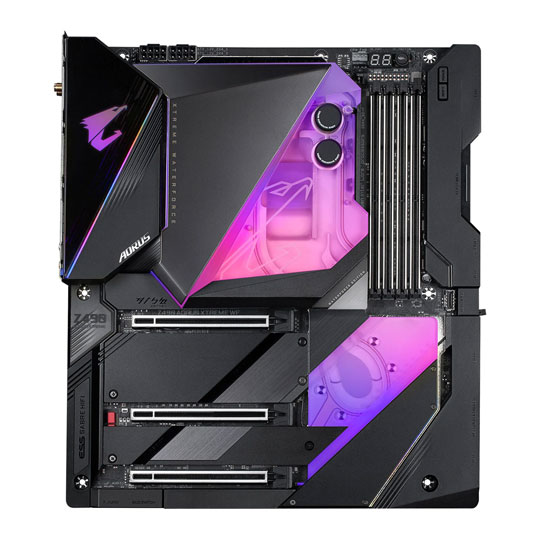 Gigabyte Intel Z490 AORUS XTREME WATERFORCE Open Box E-ATX Motherboard