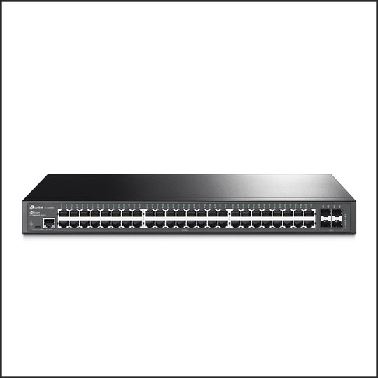 TP-LINK 48-Port Gigabit L2 Managed Switch with 4 SFP Slots