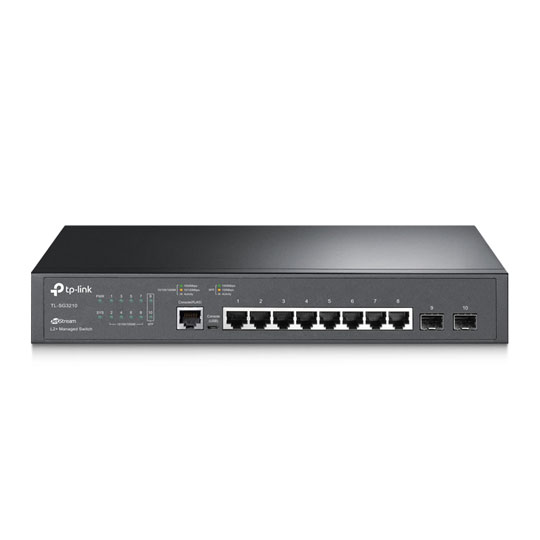 TP-LINK 8-Port Gigabit Smart Switch with 2 SFP Slots