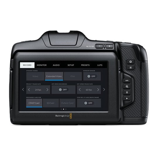 Blackmagic Pocket Cinema Camera 6K Pro (Body Only)
