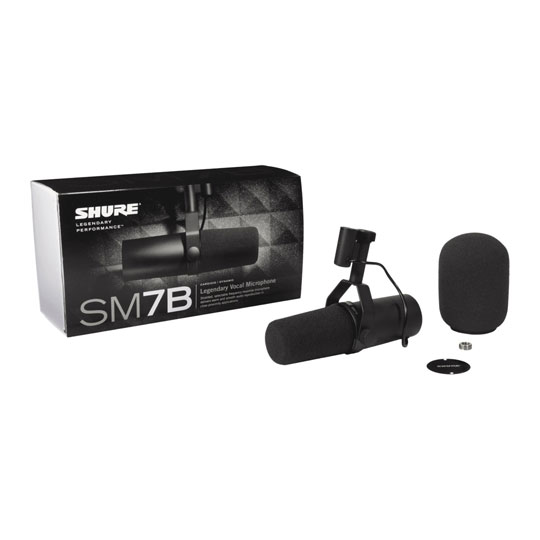 (Open Box) Shure SM7B Vocal Microphone with Detachable Windscreen : image 4