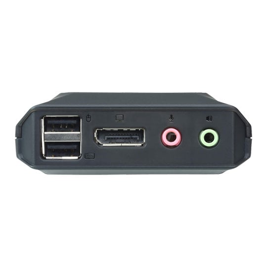 ATEN 2-Port USB DisplayPort KVM Switch with Remote Port Selector