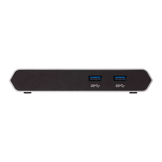 ATEN 2-Port USB-C Gen 1 Dock Switch with Power Pass-Through