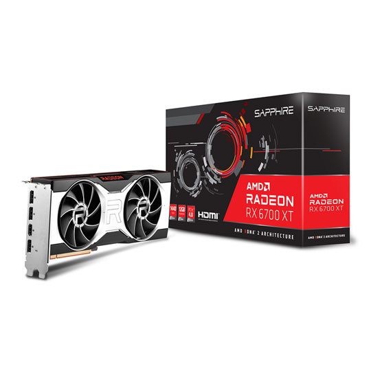 Sapphire AMD Radeon RX 6700 XT 12GB Graphics Card LN114846 - 21306
