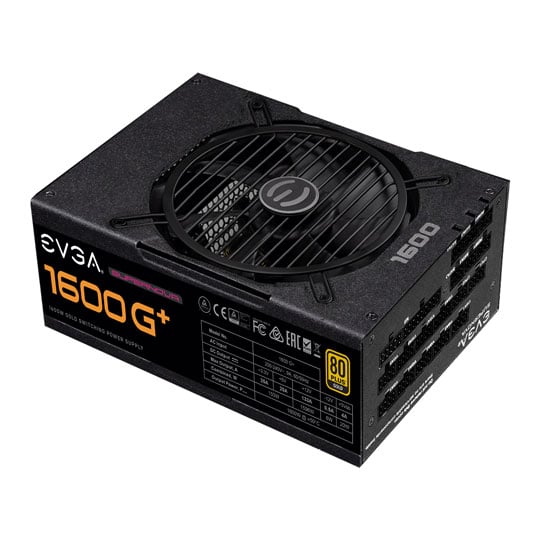 EVGA SuperNOVA G+ 1600 Watt 80+ GOLD Compact Full Modular Power Supply/PSU