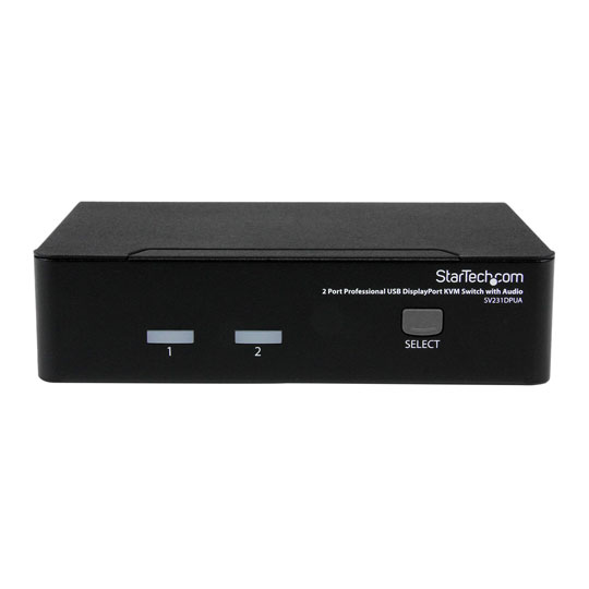 StarTech.com 2-Port DisplayPort/USB KVM Switch