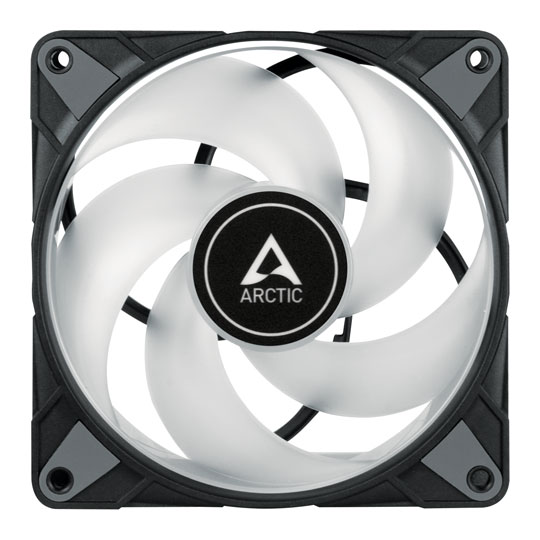 Arctic P12 Static Pressure 120mm PWM PST A-RGB 0dB Fan Black