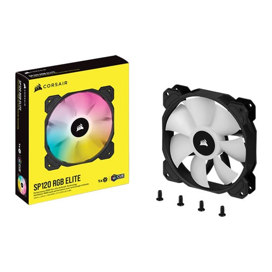 Ssd 2tb Corsair ICUE SP120 RGB Fan, Elite Performance, 120mm PWM