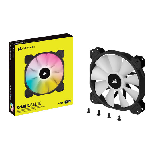 Corsair iCUE SP140 RGB ELITE Performance Single 140mm PWM Fan Expansion Pack : image 4