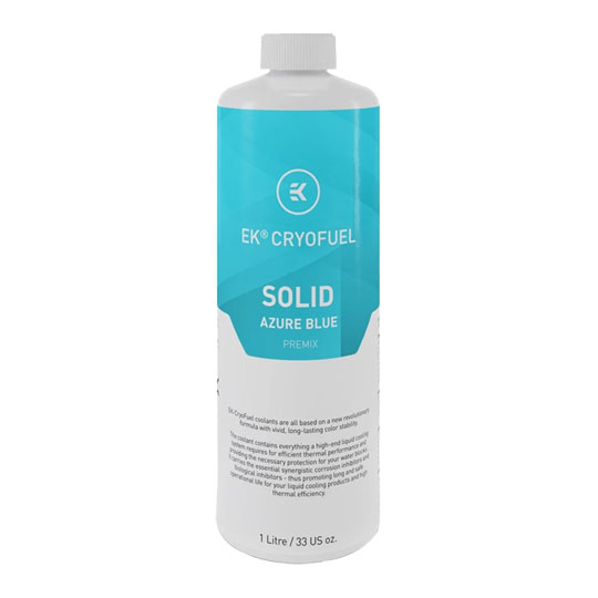 EK-CryoFuel 1000ml Premix Solid Azure Blue Fluid