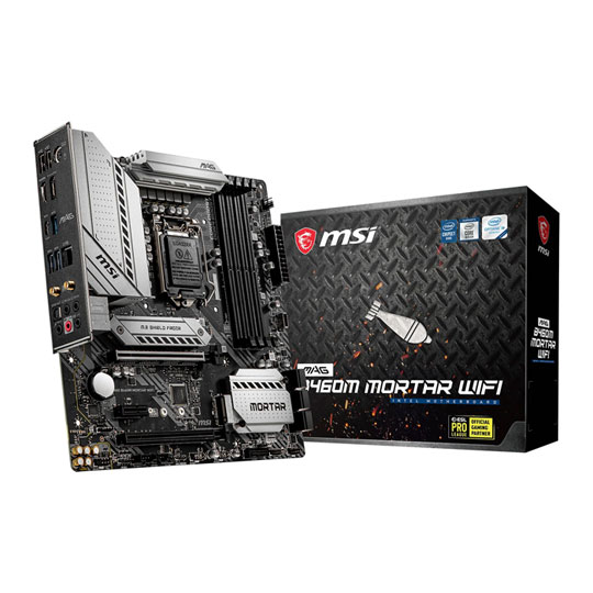 Msi B460m Intel 10th Gen Motherboard Socket MSI B460M PRO-VDH WIFI