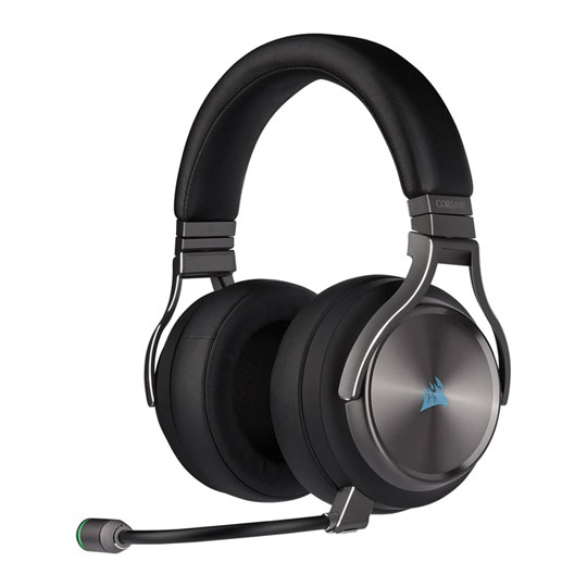 Corsair Virtuoso Special Ed. 7.1 Gunmetal Wired/Wireless RGB Gaming Headset Factory Refurbished : image 1