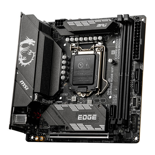MSI MPG Intel B560I Gaming Edge WiFi mITX Motherboard : image 2
