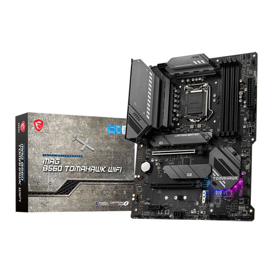 MSI MAG B560 TOMAHAWK WIFI Intel B560 PCIe 4.0 ATX Motherboard : image 1