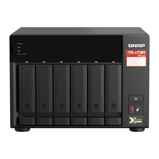 QNAP 6 Bay  TS-673A-8G Desktop NAS Enclosure