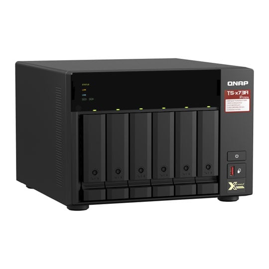 QNAP 6 Bay  TS-673A-8G Desktop NAS Enclosure : image 3