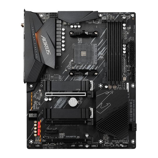 Gigabyte AMD Ryzen B550 AORUS ELITE AX V2 AM4 PCIe 4.0 ATX Motherboard : image 2