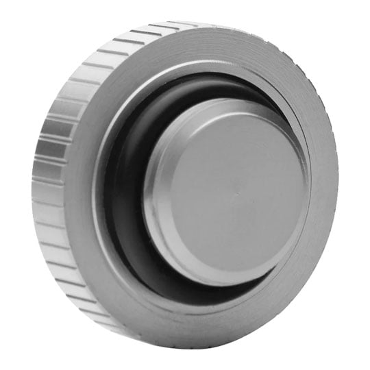 EK-Quantum Torque Satin Titanium G1/4 Water Cooling Plug with Badge : image 3