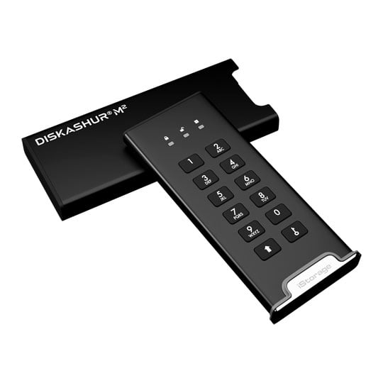 iStorage 120GB diskAshur M2 256bit Hardware Encypted Portable SSD : image 2