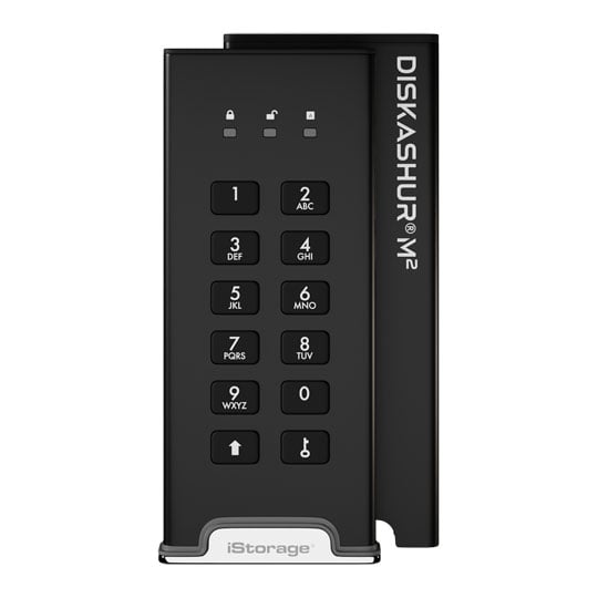 iStorage 120GB diskAshur M2 256bit Hardware Encypted Portable SSD : image 3