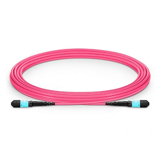 FS 16ft MTP-12 to MTP-12 OM4 Multimode Elite Trunk Cable