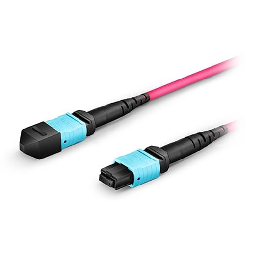 FS 16ft MTP-12 to MTP-12 OM4 Multimode Elite Trunk Cable : image 4