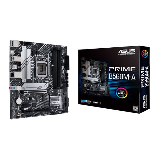 ASUS PRIME Intel B560M-A PCIe 4.0 microATX Motherboard : image 1