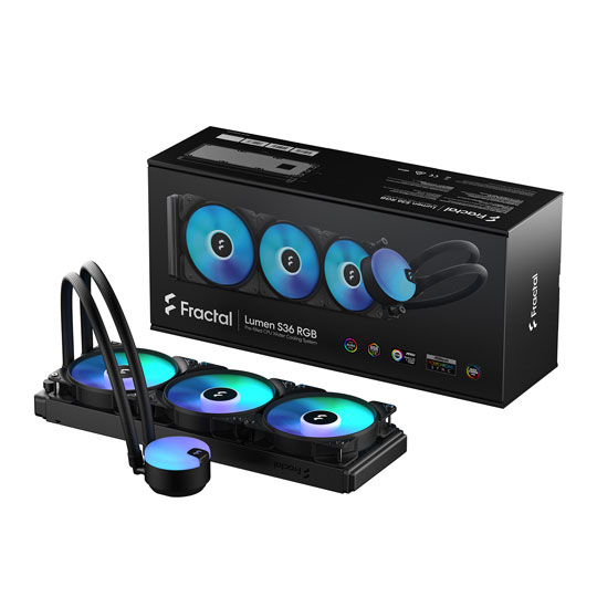 Fractal Design Lumen S36 RGB All In One Liquid CPU Cooler : image 4