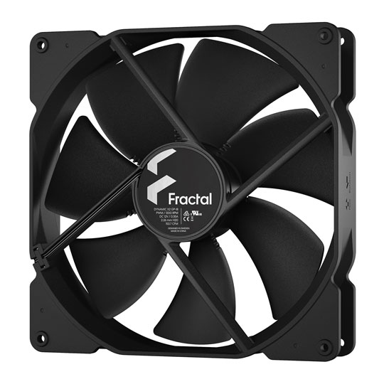 Fractal Design Dynamic X2 GP18 180mm Black PWM Case Fan LN115834 FD