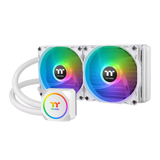 Thermaltake 240mm TH240 ARGB Snow Edition All In One CPU Water Cooler : image 1