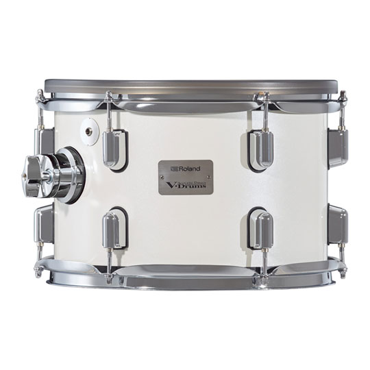 Roland - VAD PDA120-PW, 12" x 8" Tom Pad - Pearl White