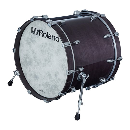 Roland - VAD KD-222, 22" Kick Drum Pad, Gloss Ebony Finish